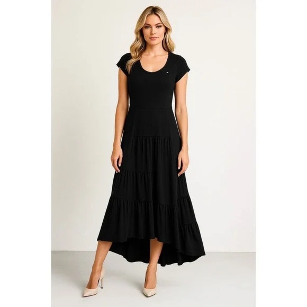 Tommy Hilfiger Black High Low Dress